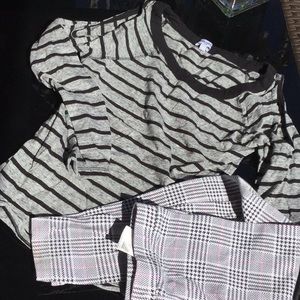 Splendid girl top and HM leggins